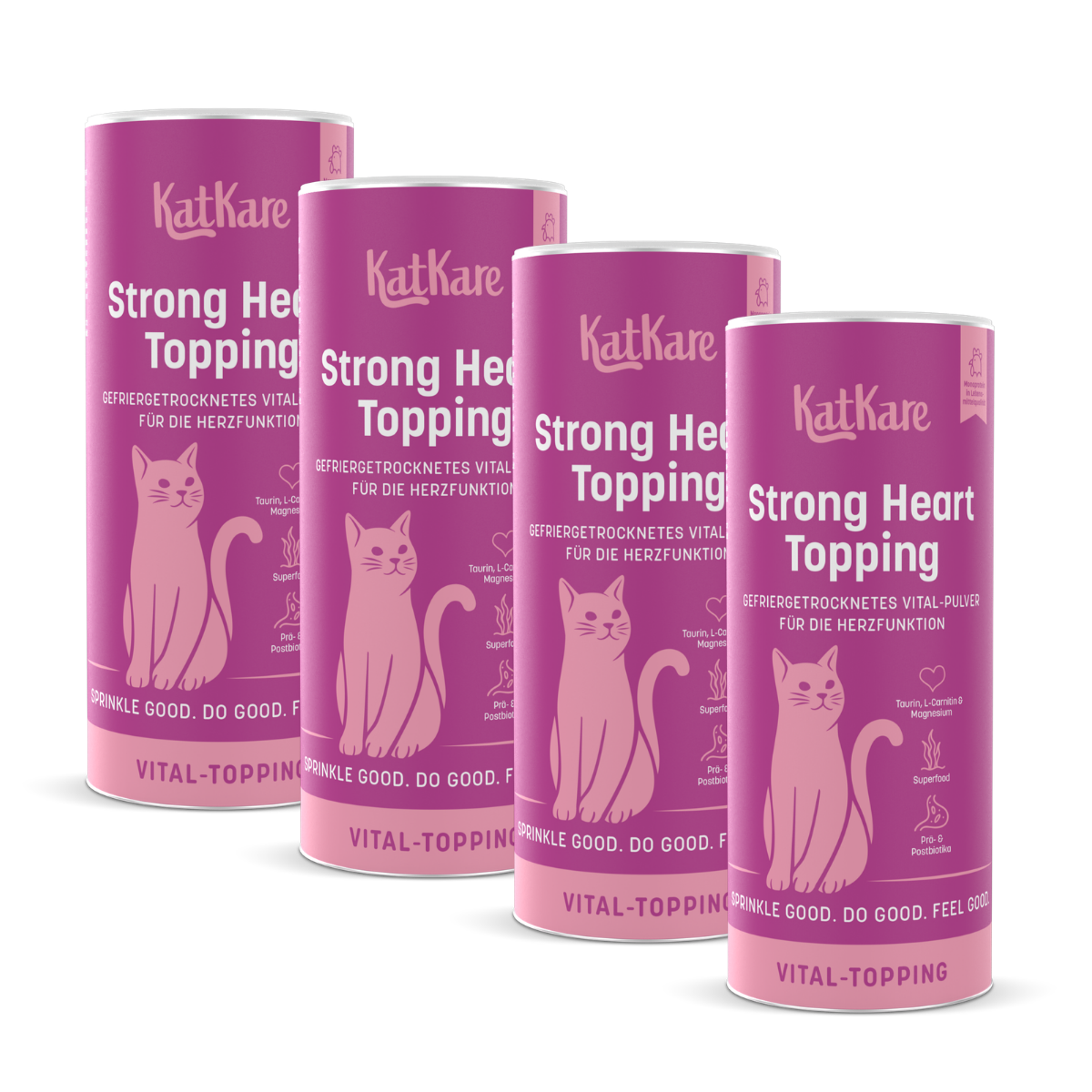 Strong Heart Topping 4er Pack