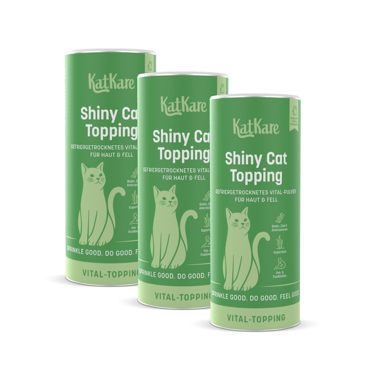 Shiny Cat Topping 3er Pack