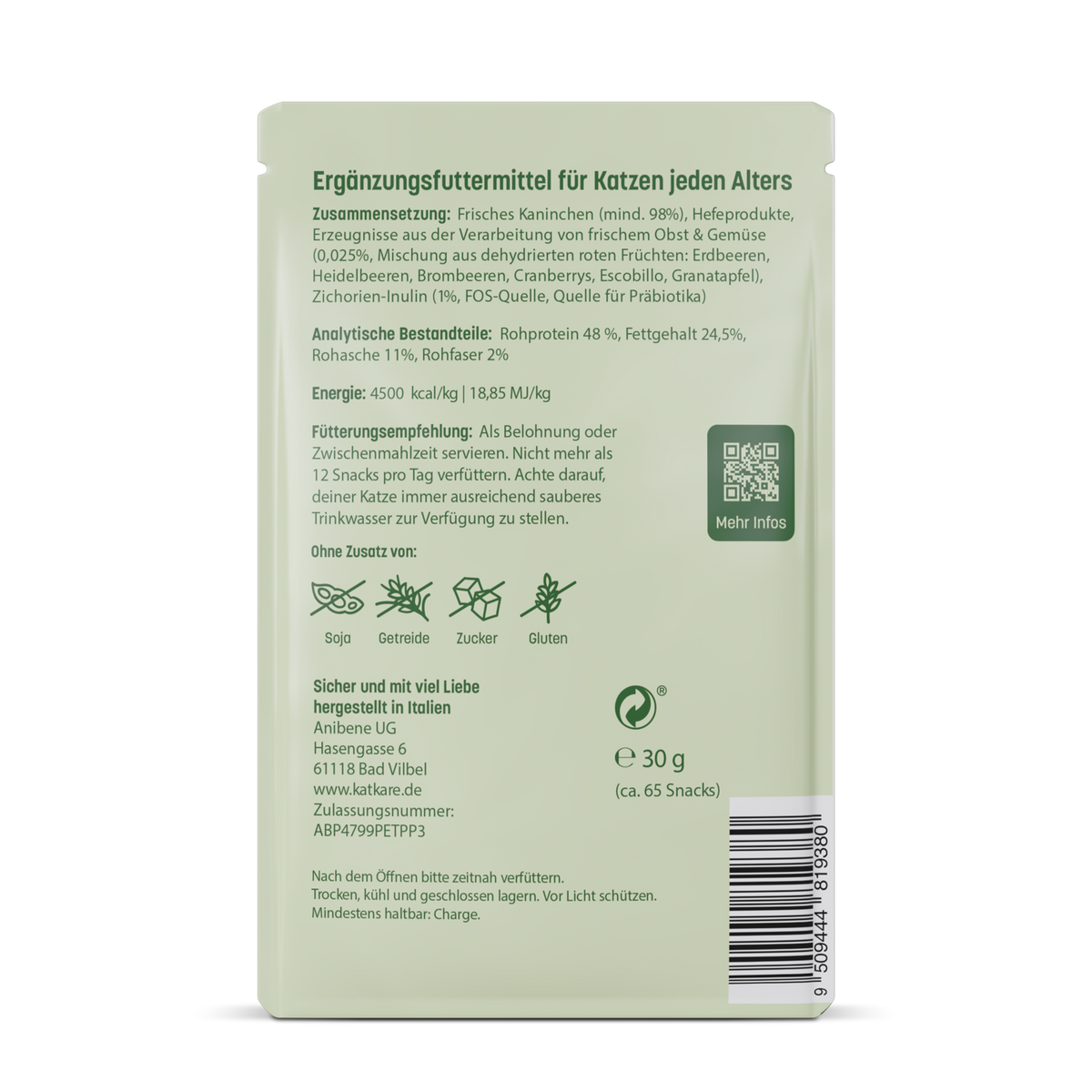 Kaninchen Essential 30g