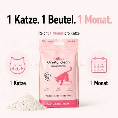 Vorratspack Crystal Clean, 6x 6,2L