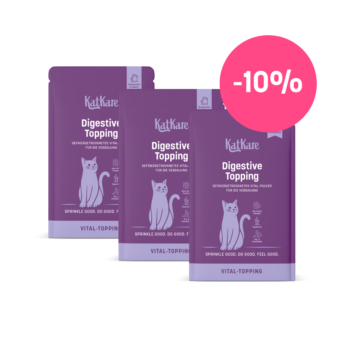 Digestive Topping Probepackung 25g 3er Pack