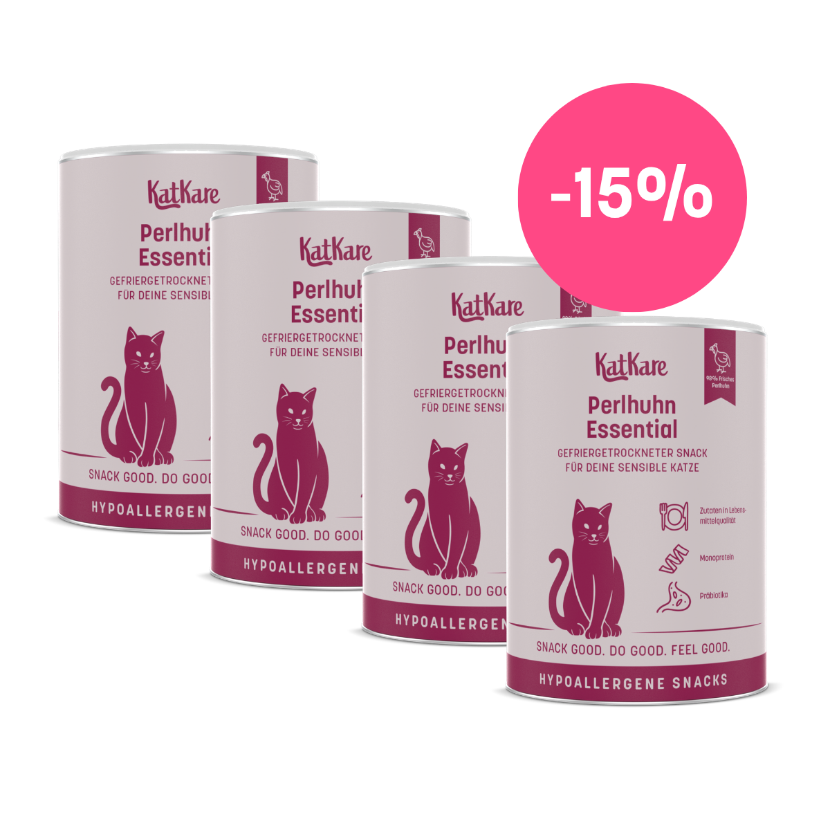 Perlhuhn Essential 90g - 4x