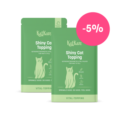 Shiny Cat Topping Probepackung 25g 2er Pack