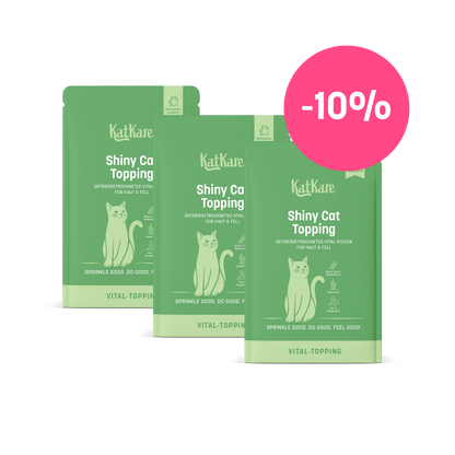 Shiny Cat Topping Probepackung 25g 3er Pack