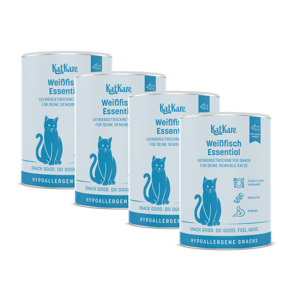 Weißfisch Essential 90g - 4x